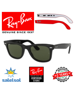2x Aste Ricambio Originali > Ray-Ban 2140 · Wayfarer 