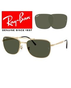 2x Lenti di ricambio originali > Ray-Ban 3755
