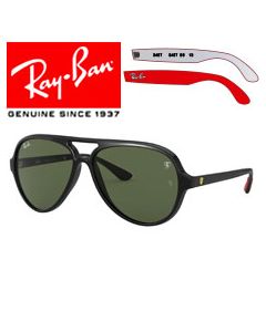 2x Templi di ricambio originali > Ray-Ban 4125-M Ferrari