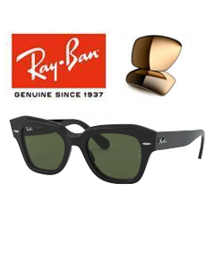 2x Lenti Ricambio Originali > Ray-Ban 2186 · State Street