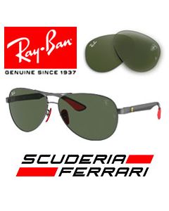 2x Lenti Ricambio Originali > Ray-Ban 8331-M · Ferrari
