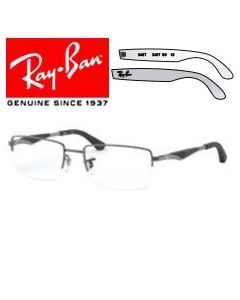 2 paia di stanghette di ricambio originali Ray-Ban per il modello Ray-Ban Vista 6285
