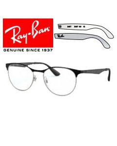 2x Stanghette di ricambio originali per occhiali da vista Ray-Ban 6365