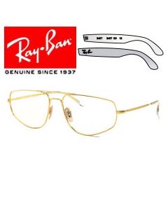 2x Stanghette di ricambio originali per occhiali da vista Ray-Ban 6455